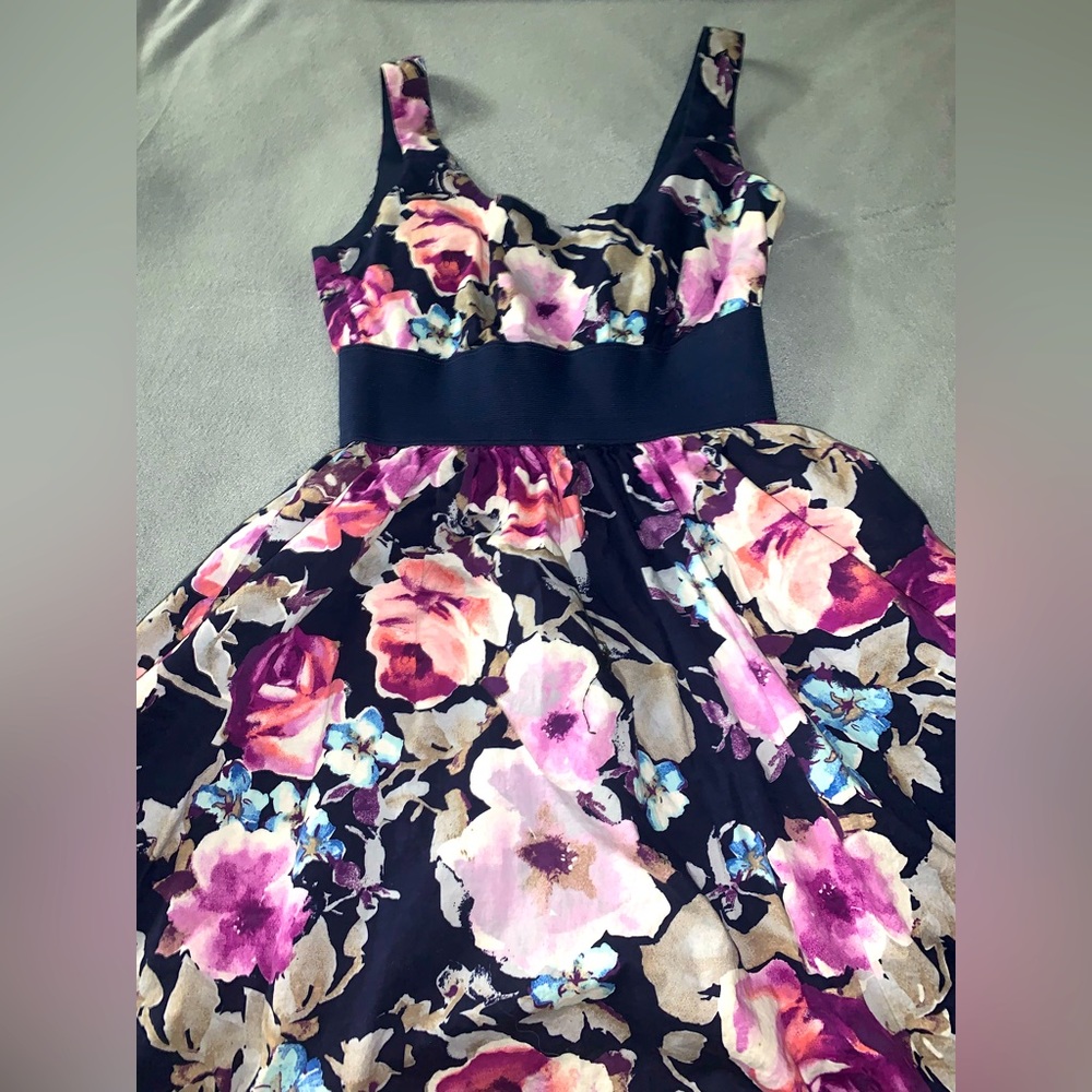 Charlotte Russe floral dress size xs